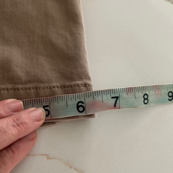 Anthropologie Pilcro & Letterpress Hyphen Patched Chinos Pant SZ26 Patchwork - Picture 10 of 11